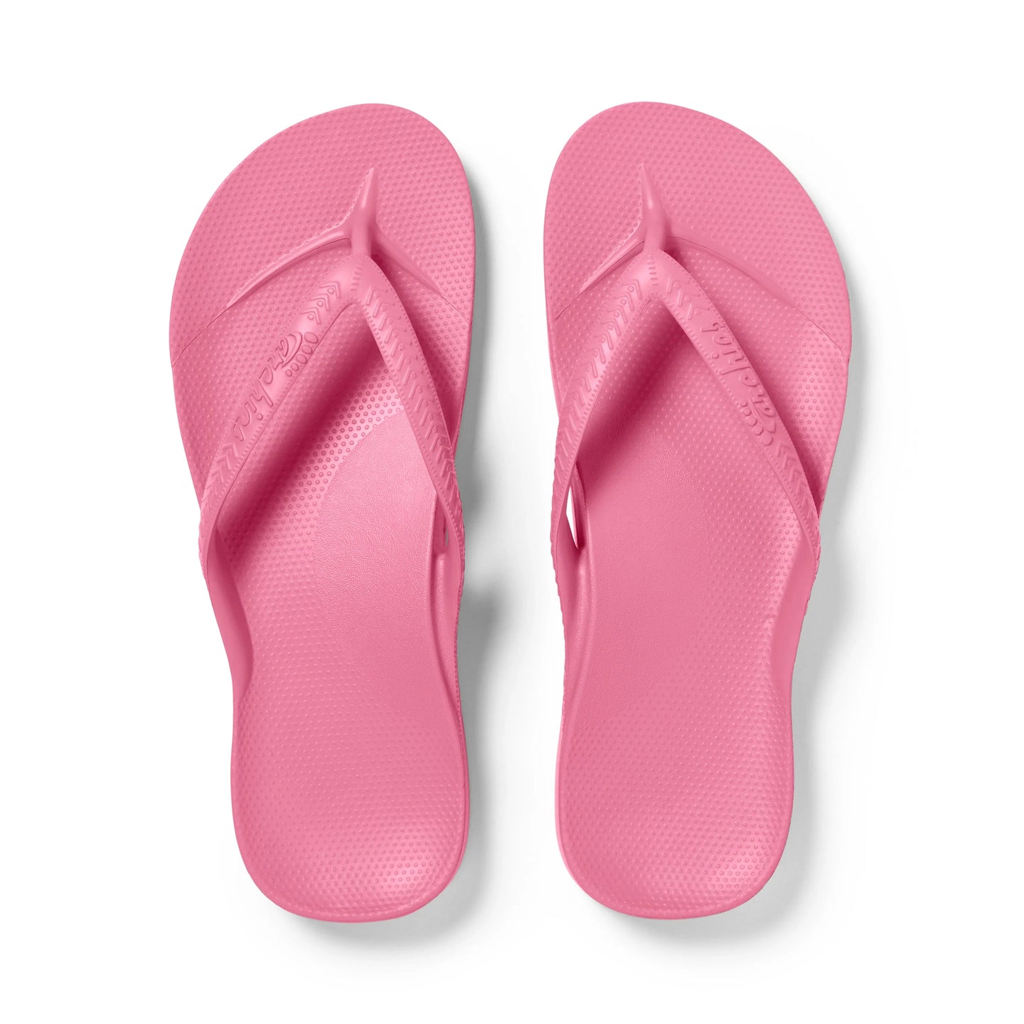 Arch Support Flip Flops – Classic – Hot Pink