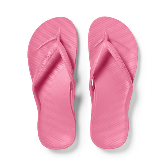 Arch Support Flip Flops – Classic – Hot Pink