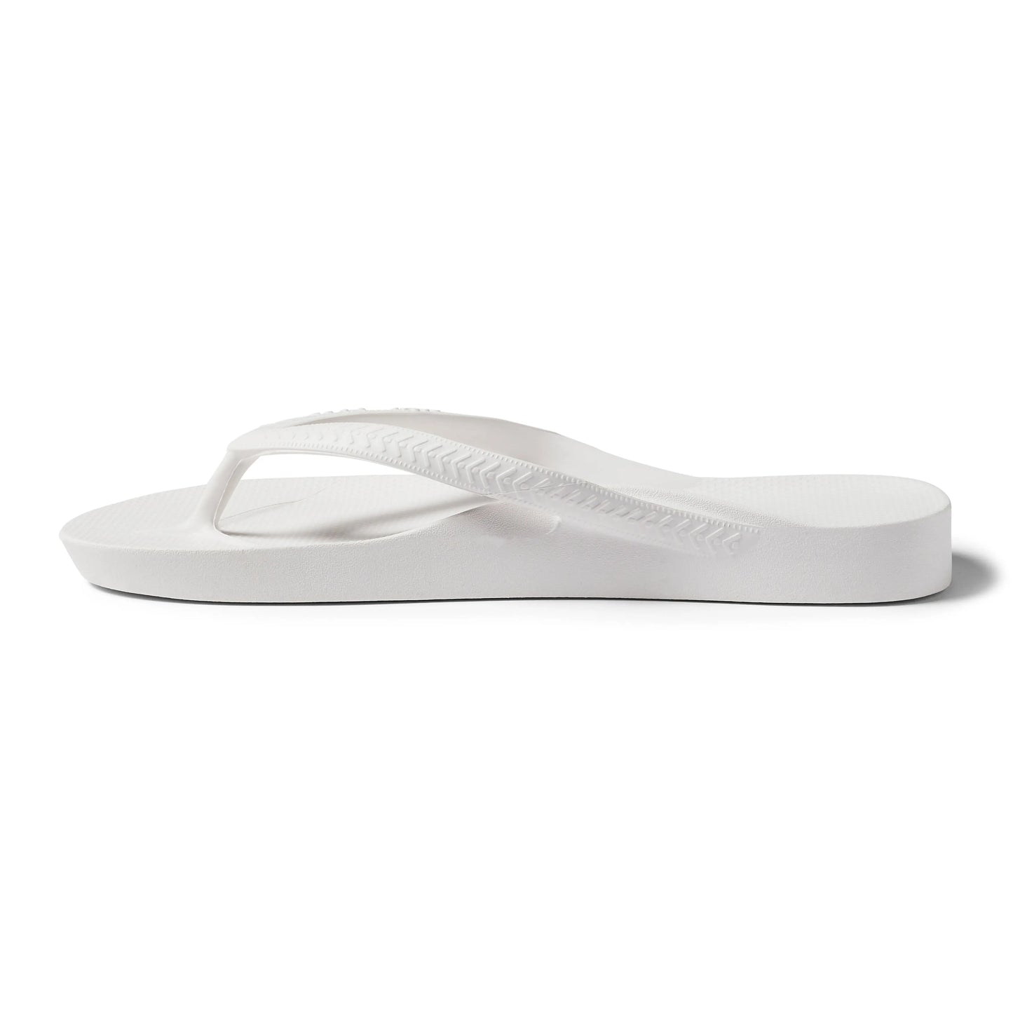 Arch Support Flip Flops – Classic – White