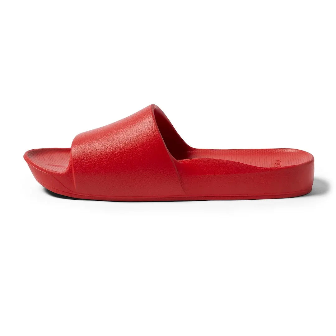 Arch Support Slides – Classic – Chili Red