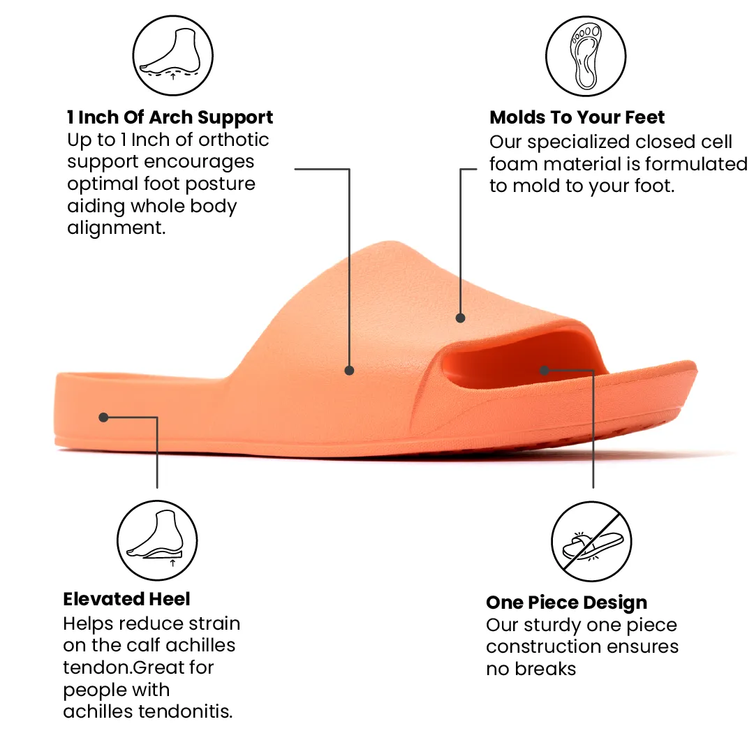 Arch Support Slides – Classic – Peach