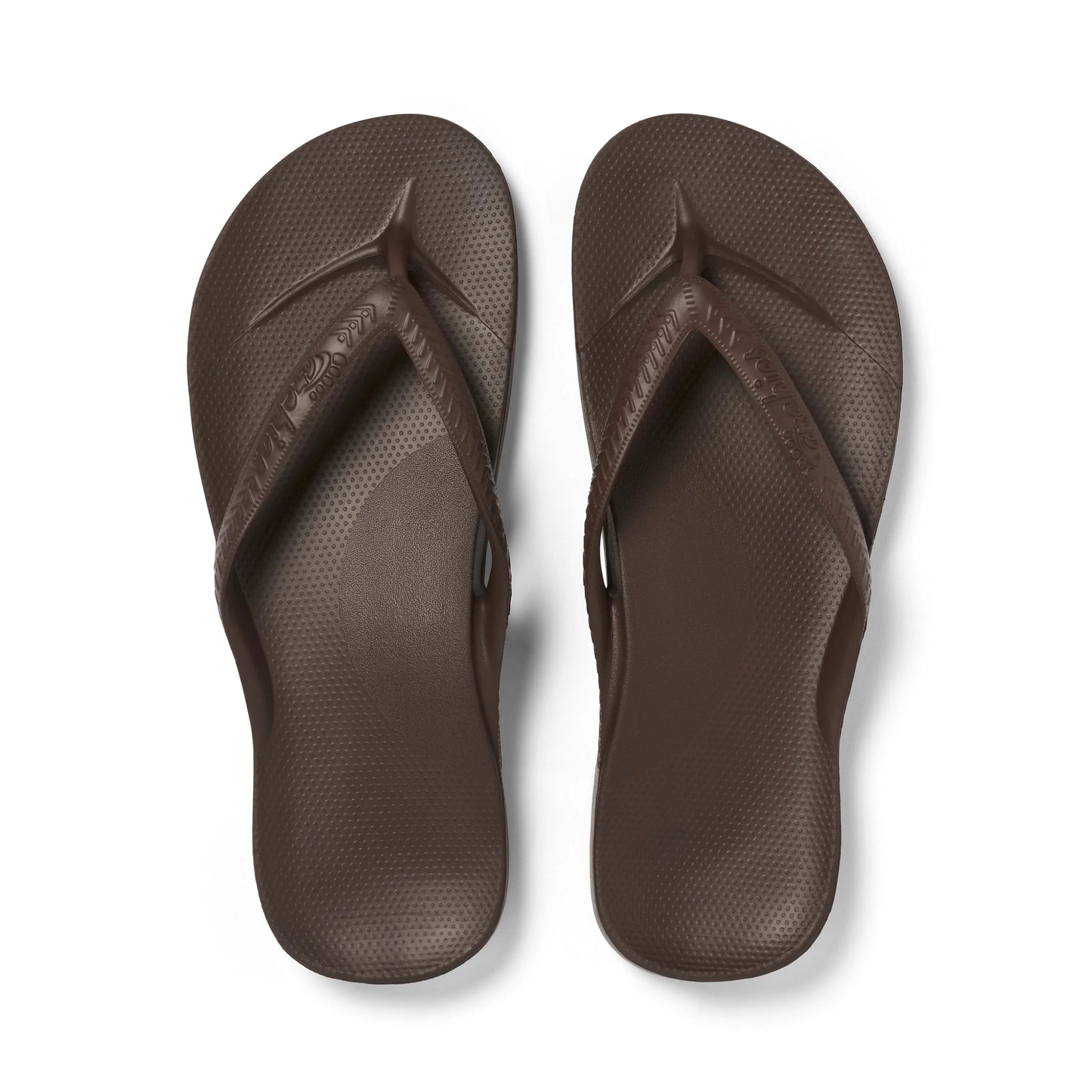 Arch Support Flip Flops – Classic – Brown