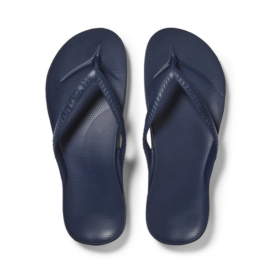 Arch Support Flip Flops – Classic – Navy
