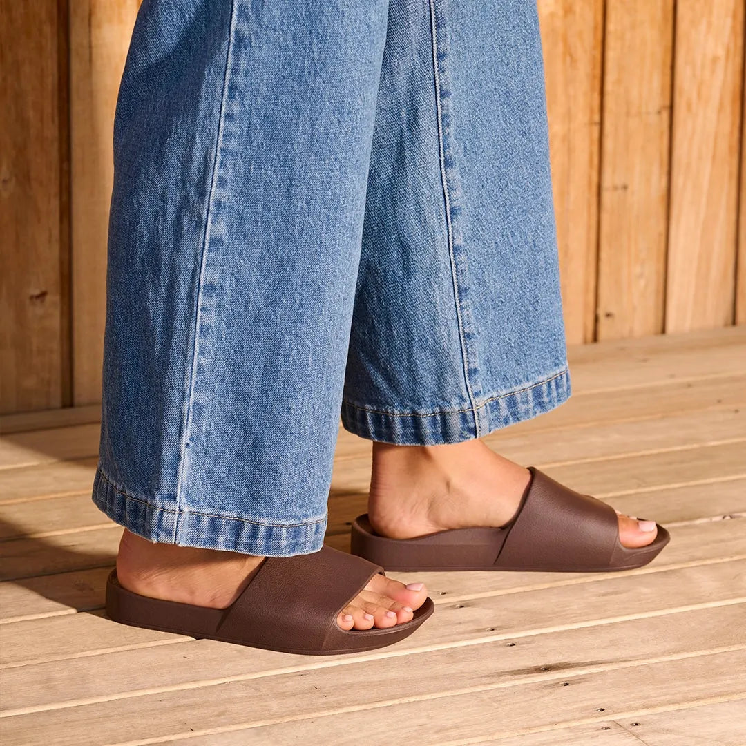 Arch Support Slides – Classic – Brown
