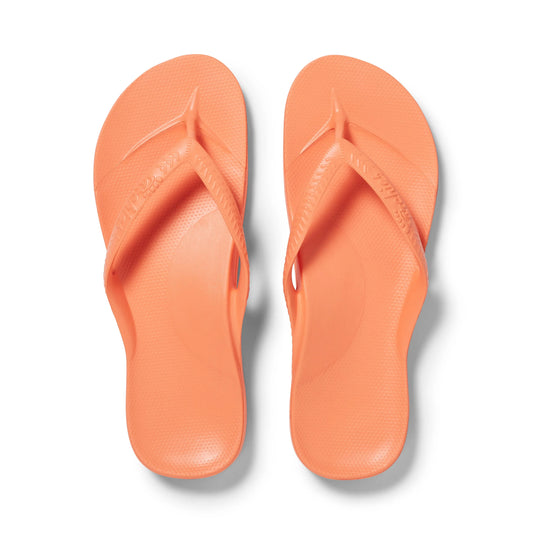 Arch Support Flip Flops – Classic – Peach