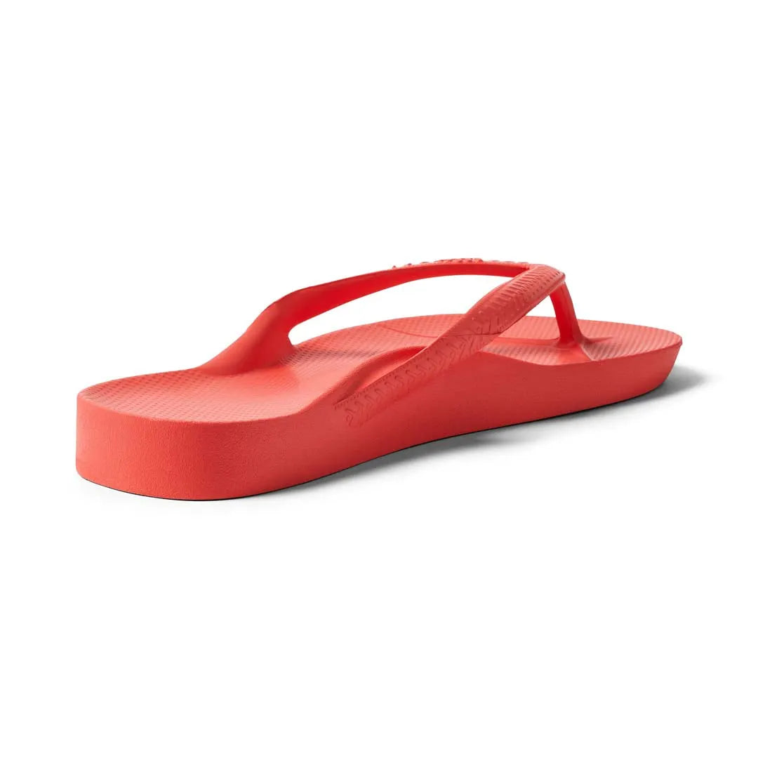 Arch Support Flip Flops – Classic – Coral