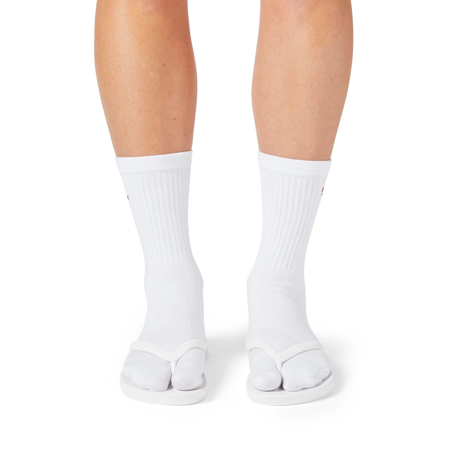 Performance Toe Socks – White