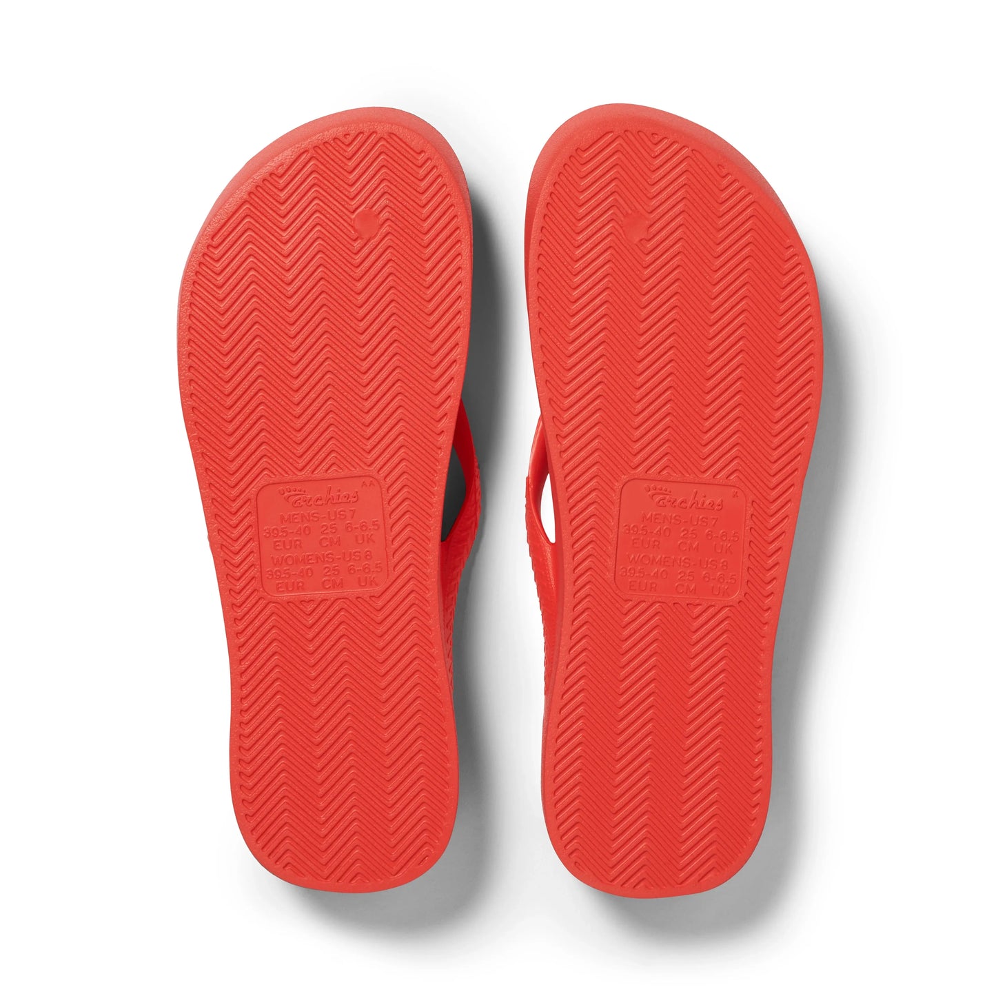 Kids – Arch Support Flip Flops – Coral