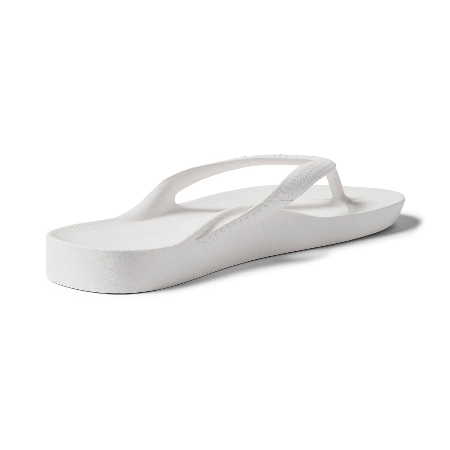 Arch Support Flip Flops – Classic – White