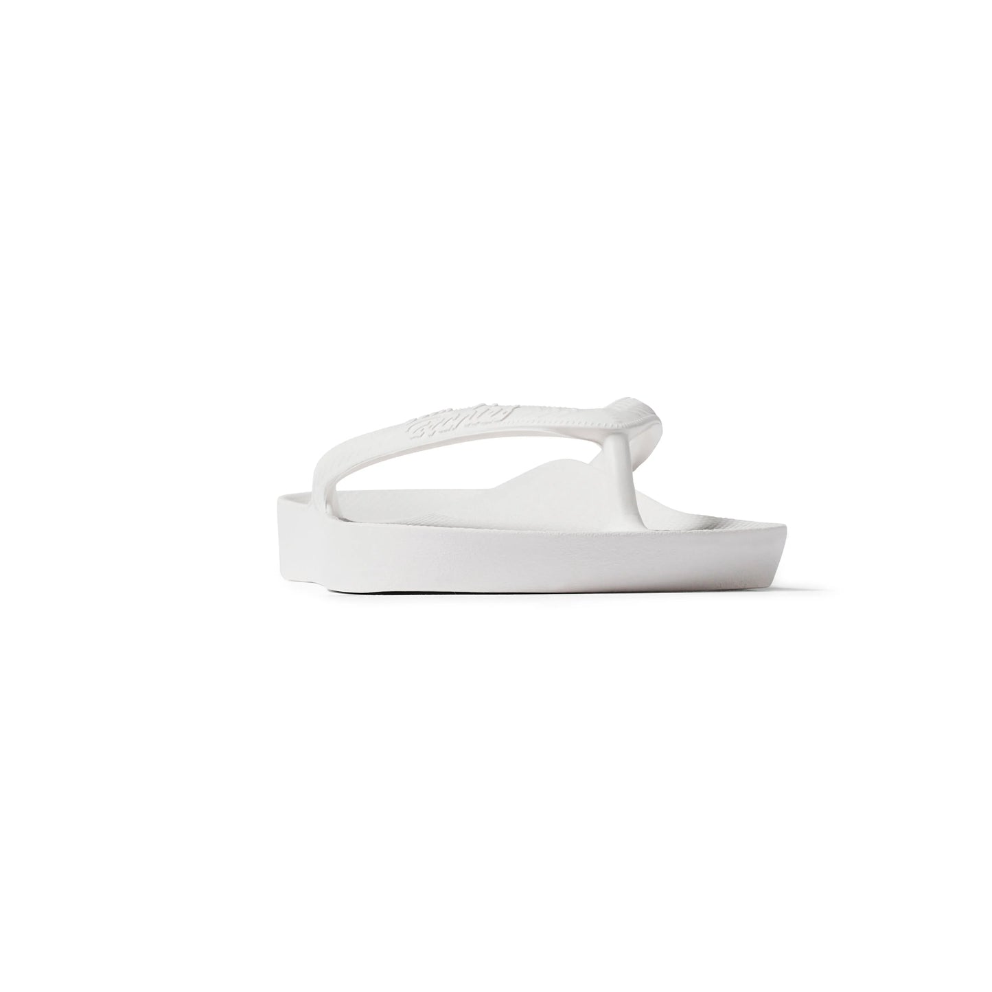 Arch Support Flip Flops – Classic – White