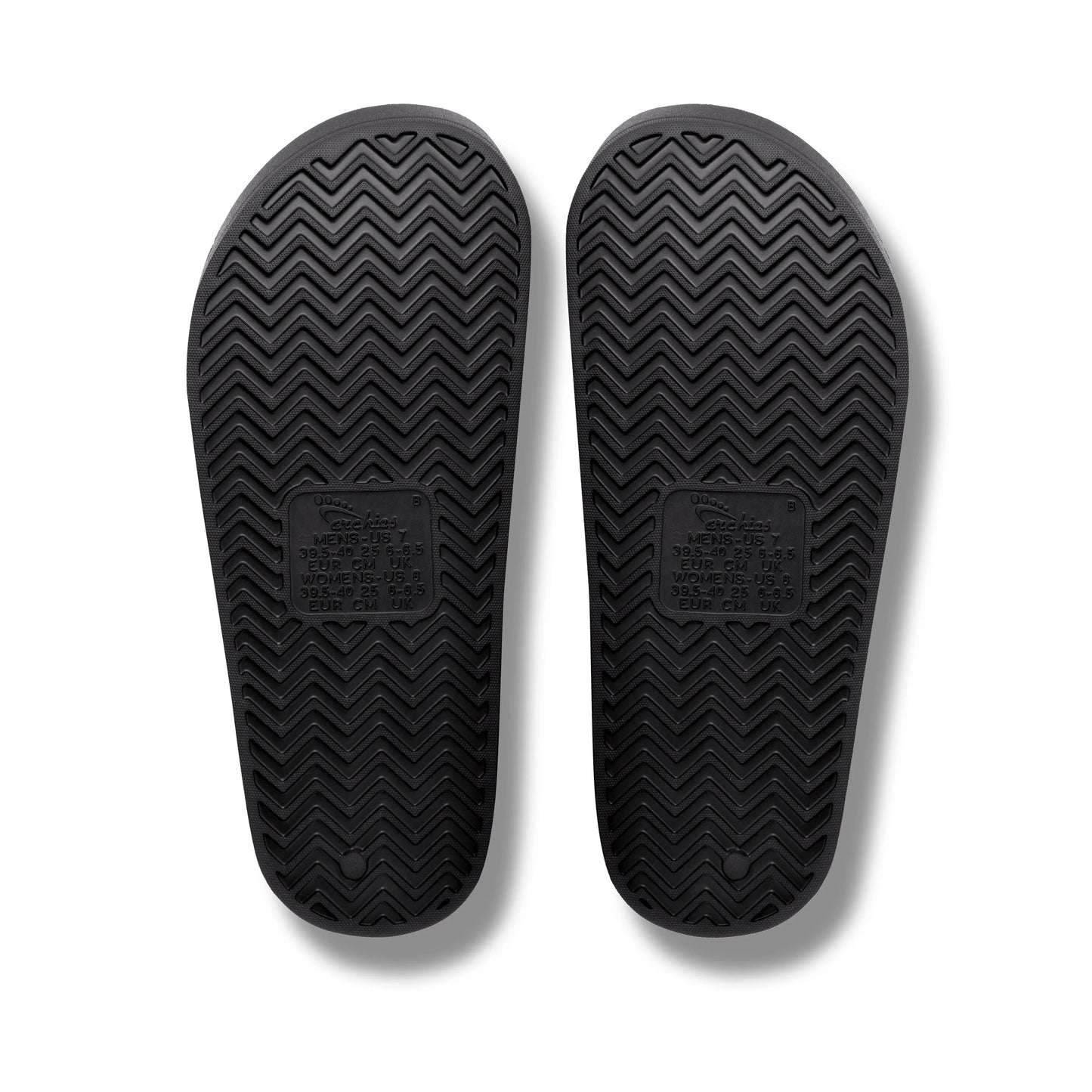 Arch Support Slides – Classic – Black