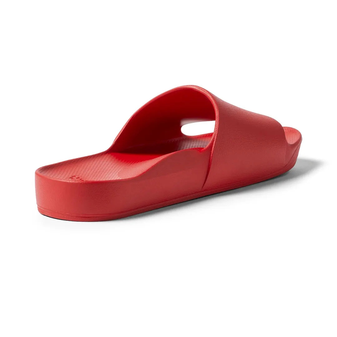 Arch Support Slides – Classic – Chili Red