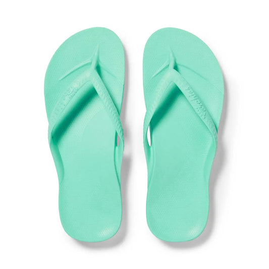 Kids – Arch Support Flip Flops – Mint