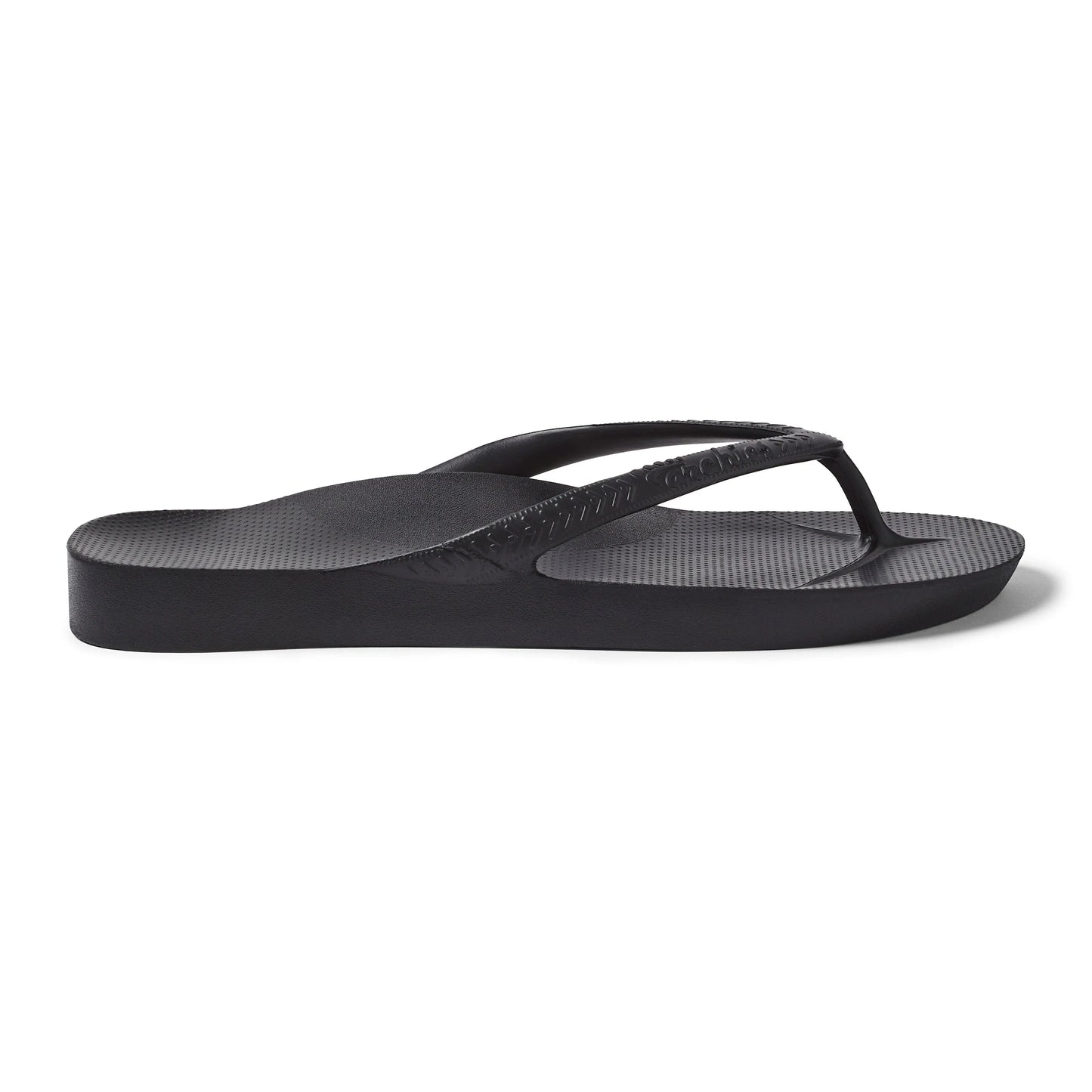 Arch Support Flip Flops – Classic – Black