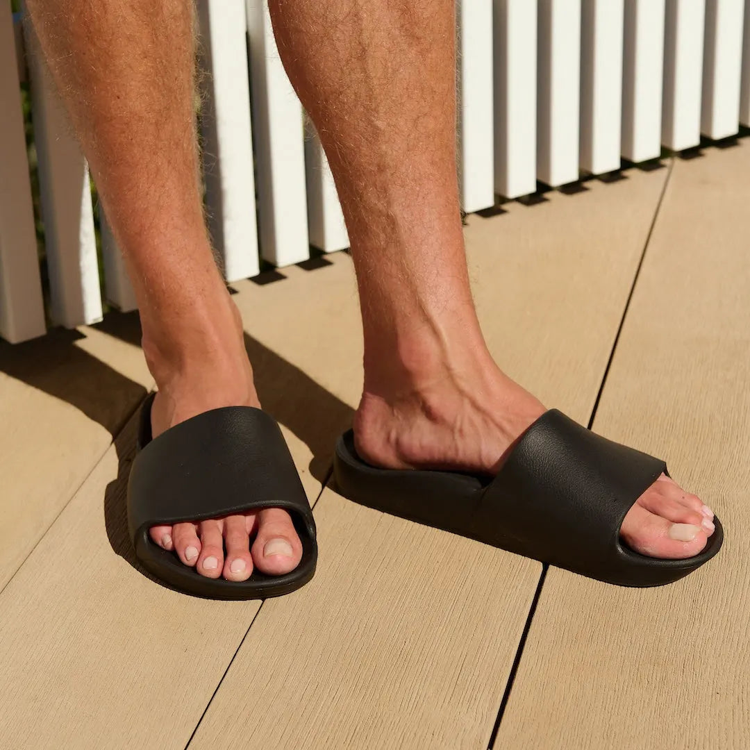 Arch Support Slides – Classic – Black